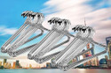 LICAN Hangers for clothes pack of 36 steel hanger Steel Coat Pack of 36 Hangers Steel Coat Pack of 36 Hangers For  Coat