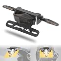 License Plate Holder Fender Eliminator Rear Tail Tidy LED Brake Lights Turn Signal compatible with Suzuki DRZ400 S/SM DR-Z (Smoke)