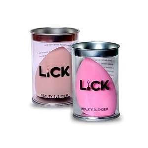 lick makeup beauty blender puff sponge for liquid foundation creams and powders latex free wet and dry makeup rose meadow amp pink