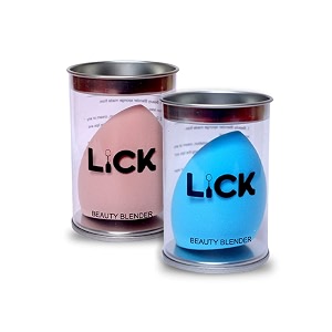 lick makeup beauty blender puff sponge for liquid foundation creams and powders latex free wet and dry makeup rose meadow amp blue