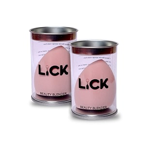 lick makeup beauty blender puff sponge for liquid foundation creams and powders latex free wet and dry makeup rose meadow combo