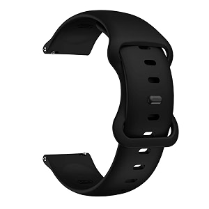 strap belt compatible with one plus watch strap size - 22mm - double lock black