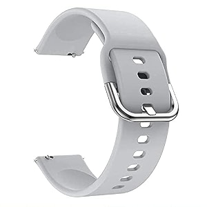 strap belt compatible with one plus watch strap size - 22mm grey