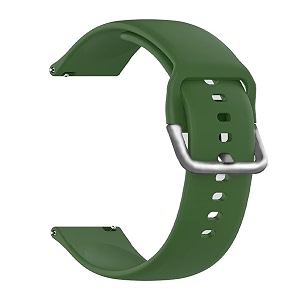 strap belt compatible with one plus watch strap size - 22mm green
