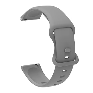 strap belt compatible with one plus watch strap size - 22mm - double lock grey