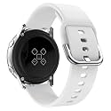 Strap Belt Compatible with One Plus Watch, Strap Size - 22MM (White)