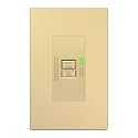 LIDER 20A Blank Face GFCI, Self-Test, LED Indicator, UL Listed, Anti-Interference (No-False-Trip) Protection, Outlet Protection, Screwless Wall Plate, Gold