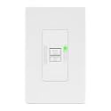 LIDER 20A Blank Face GFCI, Self-Test, LED Indicator, Anti-Interference (No-False-Trip) Protection, Outlet Protection, Screwless Wall Plate, ETL Listed, Thermoplastic, Matte White, 1-Pack