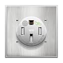 LIDER Extra Weather-Resistant Flush Receptacle, NEMA 14-50R, UL Listed