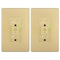 LIDER GFCI Outlet 20Amp, GFCI Receptacle, ETL Listed, Matte Gold, 2-Pack