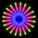 LifBetter 118 pcs Glow Foam Sticks, LED Glow Sticks 3 Modes Colorful Flashing, Foam Glow Sticks Bulk, Glow In The Dark Party Supplies for Weddings Parties Festivals Raves Concerts Sporting Events