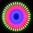 LifBetter 200 Pcs Foam Glow Sticks Bulk,Led Glow Sticks with 3 Modes Colorful Flashing,Long Life Battery Glow In The Dark Party Supplies for Weddings,Parties,Festivals,Sporting Events