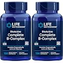 Life Extension BioActive Complete B-Complex, 150 Veg Caps (Pack of 2)