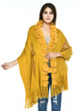 Life and style Wool Applique Women Shawl
