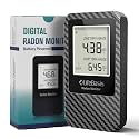 LifeBasis Radon Detector, Portable Radon Tester for Home, 0-500 pCi/L Range