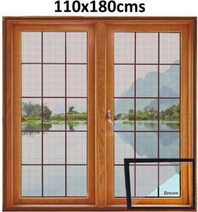 lifekrafts 120 gsm fiberglass pre-stitched window fibre washable adults mosquito net