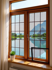 lifekrafts 120 gsm fiberglass pre-stitched window fibre washable adults mosquito net