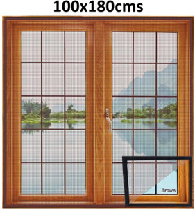 lifekrafts 120 gsm fiberglass pre-stitched window fibre washable adults mosquito net