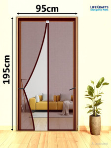 lifekrafts auto-closing magnetic door polyester washable adults mosquito net