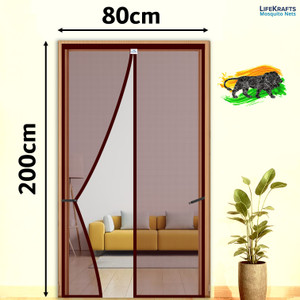 lifekrafts auto-closing magnetic door polyester washable adults mosquito net