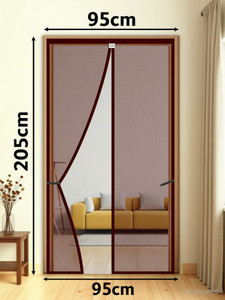 lifekrafts auto-closing magnetic door polyester washable adults mosquito net