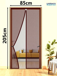 lifekrafts auto-closing magnetic door polyester washable adults mosquito net