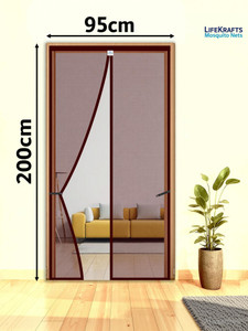 lifekrafts auto-closing magnetic door polyester washable adults mosquito net