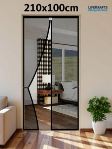 lifekrafts auto-closing magnetic door polyester washable adults mosquito net