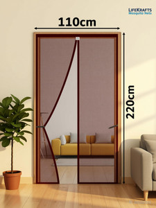 lifekrafts auto-closing magnetic door polyester washable adults mosquito net