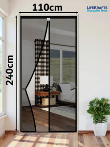 lifekrafts auto-closing magnetic door polyester washable adults mosquito net