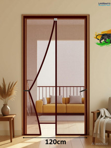 lifekrafts auto-closing magnetic door polyester washable adults mosquito net