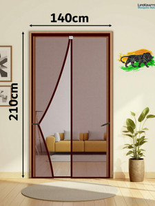 lifekrafts auto-closing magnetic door polyester washable adults mosquito net