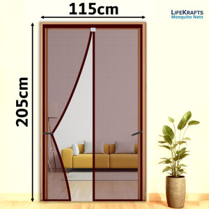 lifekrafts auto-closing magnetic door polyester washable adults mosquito net