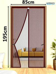 lifekrafts auto-closing magnetic door polyester washable adults mosquito net