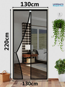 lifekrafts auto-closing magnetic door polyester washable adults mosquito net