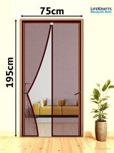 lifekrafts auto-closing magnetic door polyester washable adults mosquito net