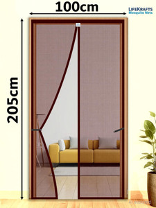 lifekrafts auto-closing magnetic door polyester washable adults mosquito net