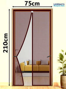 lifekrafts auto-closing magnetic door polyester washable adults mosquito net
