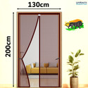 Lifekrafts Auto-Closing Magnetic Door Polyester Washable Adults Mosquito Net