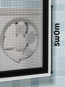 lifekrafts small mosquito nets for bathroom kitchen windows and exhaust fans-easy-fit fibre washable adults mosquito net