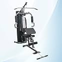Life Line Gym Exercise Machine with 72KG Weight Stack & Preacher Curl Attachment | Multi Gym Machine for Home with Pulley System for Full Body Workout | Free Assistance for Installation