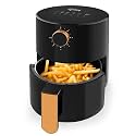 Lifelong 2.5L Air Fryer For Home-800W Small Airfryer Machine To Fry,Bake&Roast With Timer Control-Oil Free Fryer Machine-Electric Air-Fryer With 360° Hot Air Circulation Technology (Llhf26),Black