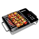 Lifelong 2000 Watt Infrared Induction Stove with Digital Display - Surge Protection, Electric Induction, 4 Cooking Modes, Auto Shut Off & Temperature Control with Voltage Protection
