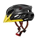 Lifelong Adjustable Cycling Helmet with Detachable Visor| Adjustable Light Weight Mountain Bike Cycle Helmet with Padding for Kids | Racing Helmet for Kids, Small, Yellow/Black