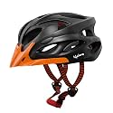 Lifelong Adjustable Cycling Helmet with Detachable Visor| Adjustable Light Weight Mountain Bike Cycle Helmet with Padding for Kids| Racing Helmet for Kids, Small, Orange/Black