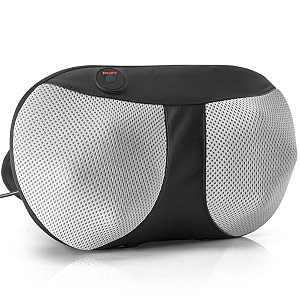 lifelong battery powered mini head and body massager brown