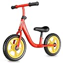 Lifelong Balance Bike for Kids 2-4 Years | Ergonomic Frame | Pedal Free Balance Bike |Crash Guard | Quick-Release Height Adjustment | Toxic Free Mag Wheels & Grip| Suitable for Girls & Boys (Red)