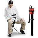 Lifelong Metal Hiking Poles Trekking Walking Stick Poles and Collapsible,Ultralight Walking Running Sticks Folding Hiking Foldable with Light Bags Mountaining and Travel