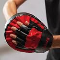 Lifelong Kick Pads for MMA | Muay Thai Pads | Boxing Kick Pads | Curved Focus for Kickboxing | Thick Thigh Kickpads for Training | Maya Leather Strike Shield | Martial Arts Target Pads
