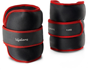 Lifelong LLAW03 Red Black Ankle Weight